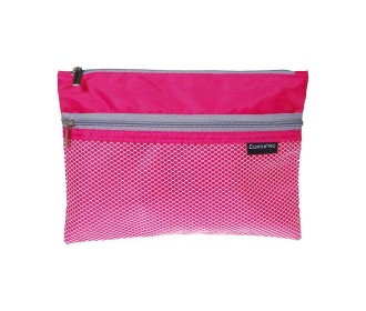 Comix τσαντάκι με φερμουάρ - θήκη Α4 φουξ Y33,5x24,5εκ. Comix τσαντάκι με φερμουάρ - θήκη Α4 φουξ Y33,5x24,5εκ.