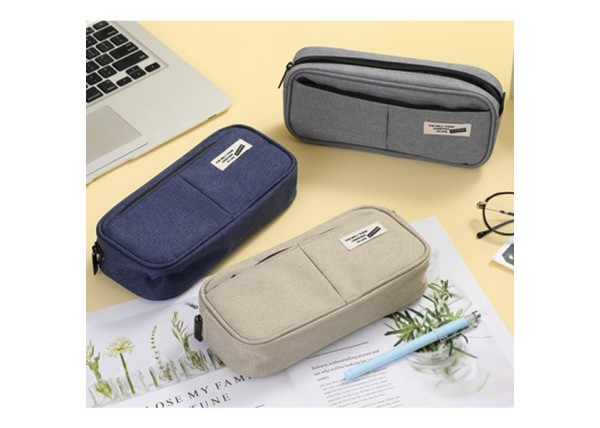 Comix κασετίνα 3 θέσεων μπλε 21x9,6x5,5 εκ. Comix κασετίνα 3 θέσεων μπλε 21x9,6x5,5 εκ.