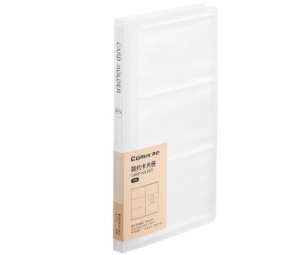 Comix θήκη PP για 60 κάρτες διάφανη 10,5x19,3x1,1εκ. Comix θήκη PP για 60 κάρτες διάφανη 10,5x19,3x1,1εκ.