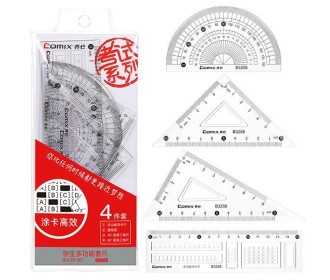 Comix σετ γεωμετρίας 4 τεμαχίων
