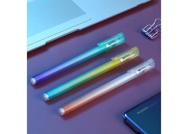 Comix στυλό gel pen με καπάκι μαύρο 0.5mm