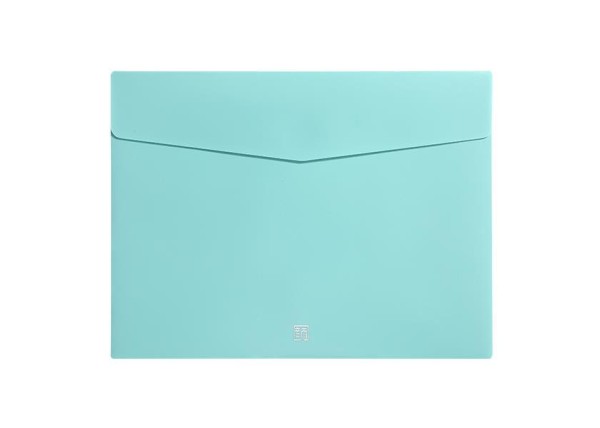 Comix φάκελος pastel PP με velcro A4 πράσινος Comix φάκελος pastel PP με velcro A4 πράσινος