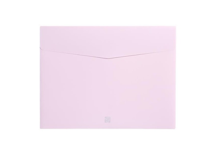 Comix φάκελος pastel PP με velcro A4 μωβ Comix φάκελος pastel PP με velcro A4 μωβ