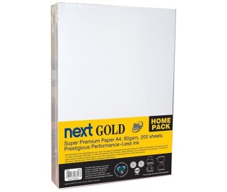 Next Gold A4 200 φύλλα home pack premium copy paper 80γρ.