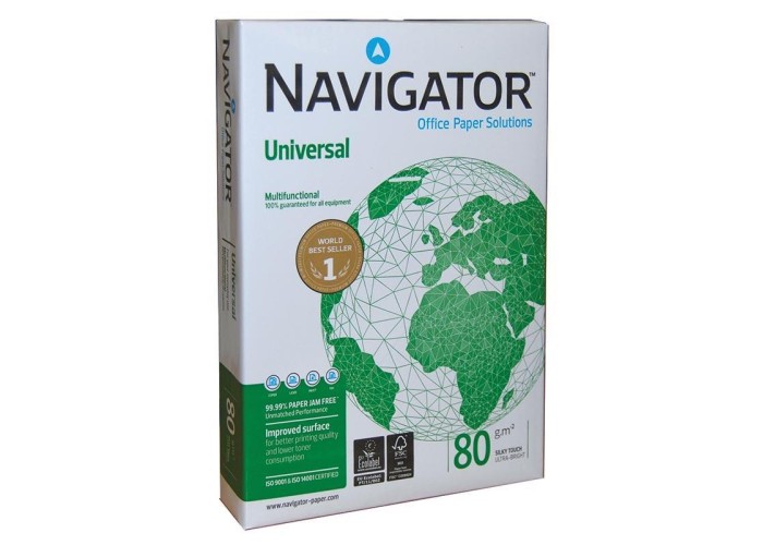 Φωτοαντιγραφικό χαρτί Navigator Α4 500 φύλλα 80γρ.