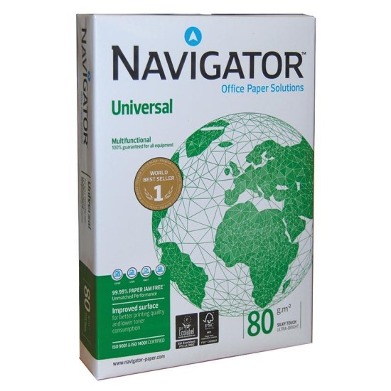 Φωτοαντιγραφικό χαρτι Navigator Α3 500 φύλλα 80γρ. Φωτοαντιγραφικό χαρτι Navigator Α3 500 φύλλα 80γρ.