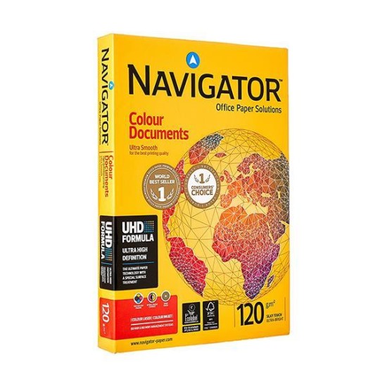 Φωτοαντιγραφικό χαρτι Navigator Α3 500 φυλλα 120γρ. Φωτοαντιγραφικό χαρτι Navigator Α3 500 φυλλα 120γρ.