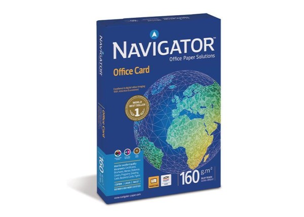 Φωτοαντιγραφικό χαρτι Navigator Α4 250 φύλλα 160γρ. Φωτοαντιγραφικό χαρτι Navigator Α4 250 φύλλα 160γρ.