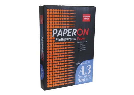 Paperon φωτ.χαρτί Α3,80γρ,500φυλ.