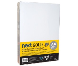 Next Gold A4 500 φύλλα premium copy paper 90γρ.