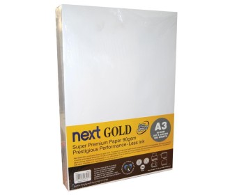 Next Gold A3 500 φύλλα premium copy paper 90γρ.