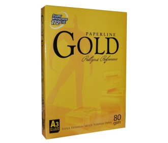Gold Paperline A3 80γρ. 500φ. Super Premium copy paper Gold Paperline A3 80γρ. 500φ. Super Premium copy paper