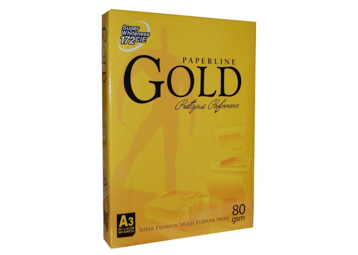Gold Paperline A3 80γρ. 500φ. Super Premium copy paper