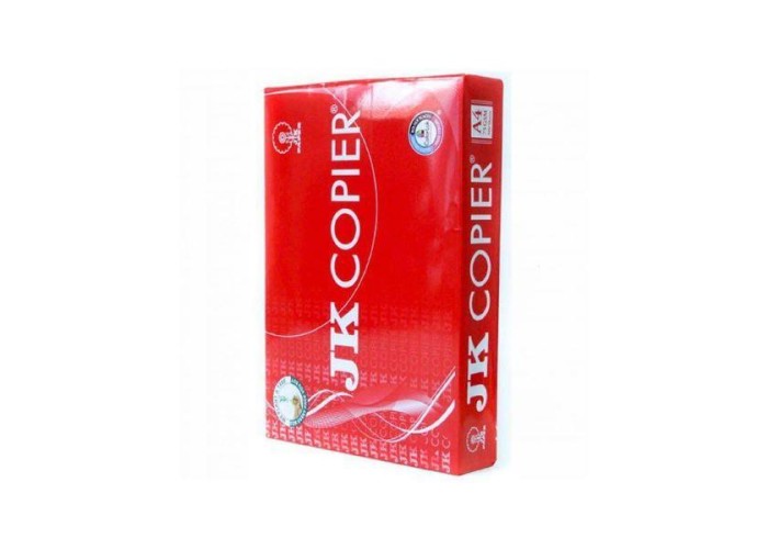 Jk copier φωτ. χαρτί Α4, 80γρ, 500φυλ. Jk copier φωτ. χαρτί Α4, 80γρ, 500φυλ.