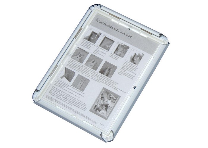 Κορνίζα αλουμινίου κάθετη Α6 10,5x15,5x7,2cm Κορνίζα αλουμινίου κάθετη Α6 10,5x15,5x7,2cm