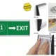 Σύστημα τοποθέτησης επιγραφών 105x250χιλ. (door sign)