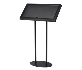 Πίνακας μενού εστιατορίου για 3 φύλλα Α4 Υ123x76,7x38εκ.