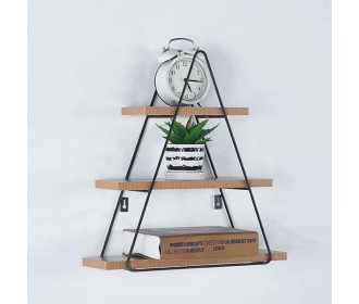 Ραφιέρα επιτοίχια τριγωνική με 3 θέσεις 40x11,5xΥ41,5εκ. Ραφιέρα επιτοίχια τριγωνική με 3 θέσεις 40x11,5xΥ41,5εκ.