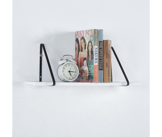 Ράφι μεταλλικό επιφάνεια μελαμίνης 70x21xY18εκ. Ράφι μεταλλικό επιφάνεια μελαμίνης 70x21xY18εκ.