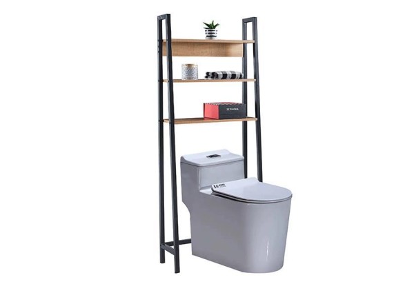 Ραφιέρα μπάνιου Nextdeco από ξύλο και μέταλλο Υ156x64x25εκ. Ραφιέρα μπάνιου Nextdeco από ξύλο και μέταλλο Υ156x64x25εκ.