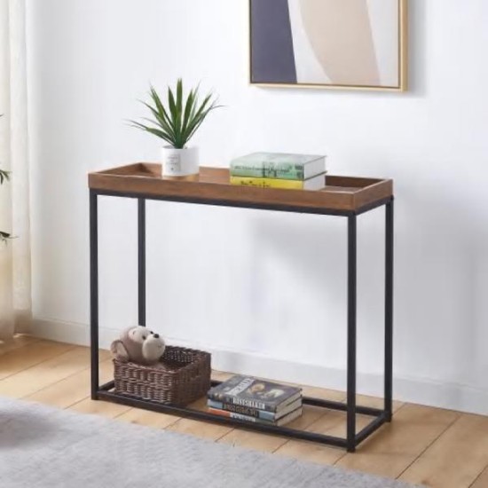 Κονσόλα μεταλλική Nextdeco MDF επιφάνεια Υ80x100x30εκ. Κονσόλα μεταλλική Nextdeco MDF επιφάνεια Υ80x100x30εκ.