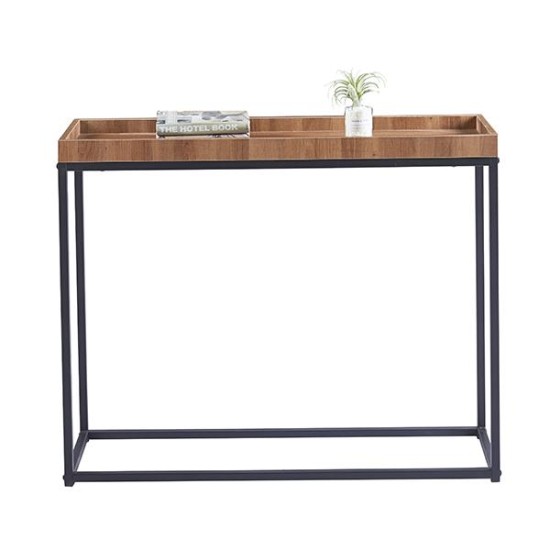 Κονσόλα μεταλλική Nextdeco MDF επιφάνεια Υ80x100x30εκ. Κονσόλα μεταλλική Nextdeco MDF επιφάνεια Υ80x100x30εκ.