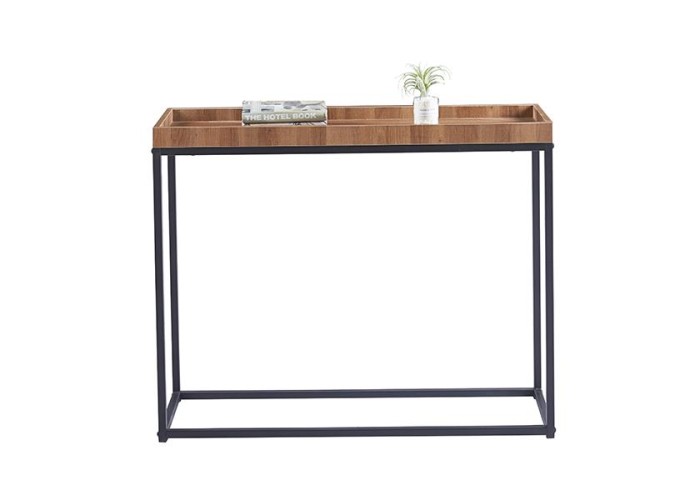 Κονσόλα μεταλλική Nextdeco MDF επιφάνεια Υ80x100x30εκ. Κονσόλα μεταλλική Nextdeco MDF επιφάνεια Υ80x100x30εκ.