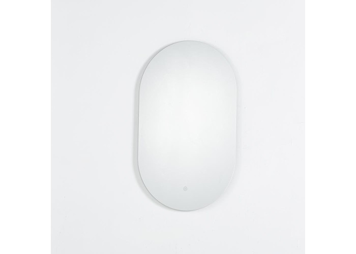 Καθρέφτης επιτοίχιος οβάλ Nextdeco με φωτισμό led 50x80εκ. Καθρέφτης επιτοίχιος οβάλ Nextdeco με φωτισμό led 50x80εκ.