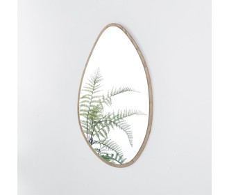 Καθρέφτης επιτοίχιος Nextdeco ξύλινο πλαίσιο 50x80εκ.