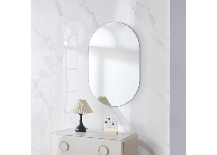 Καθρέφτης επιτοίχιος Nextdeco 50x80εκ με φωτισμό led. Καθρέφτης επιτοίχιος Nextdeco 50x80εκ με φωτισμό led.