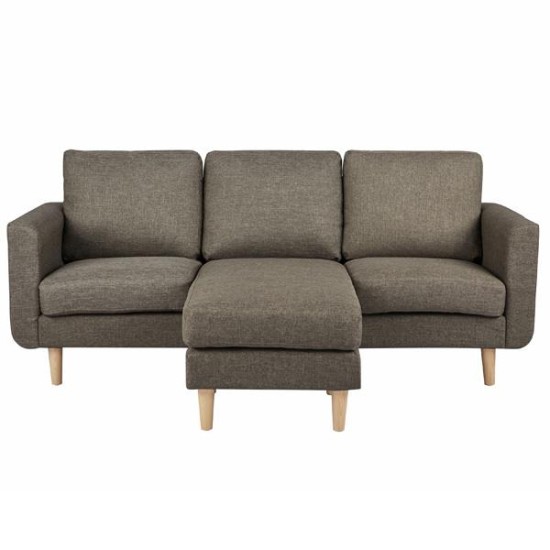 Καναπές γωνιακός Nextdeco Flex καφέ Υ83x197x137εκ Καναπές γωνιακός Nextdeco Flex καφέ Υ83x197x137εκ