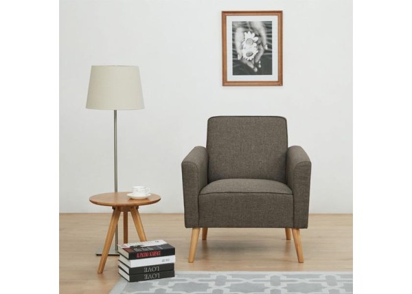 Πολυθρόνα Nextdeco Paris καφέ-μπεζ Υ78x75x78εκ Πολυθρόνα Nextdeco Paris καφέ-μπεζ Υ78x75x78εκ