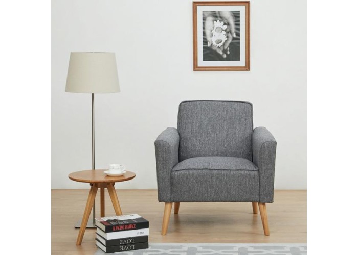 Πολυθρόνα Nextdeco Paris σκούρο γκρι Υ78x75x78εκ Πολυθρόνα Nextdeco Paris σκούρο γκρι Υ78x75x78εκ