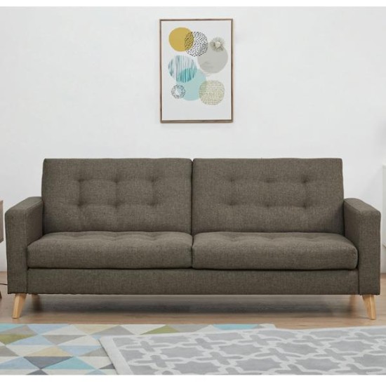 Καναπές κρεβάτι τριθέσιος Nextdeco Soho καφέ-μπεζ Υ81x201x90εκ. Καναπές κρεβάτι τριθέσιος Nextdeco Soho καφέ-μπεζ Υ81x201x90εκ.