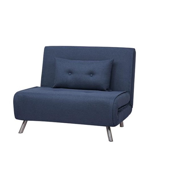 Πολυθρόνα κρεβάτι Nextdeco Berlin denim Υ92x100x91εκ. Πολυθρόνα κρεβάτι Nextdeco Berlin denim Υ92x100x91εκ.