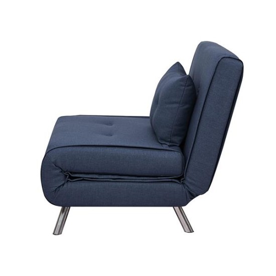 Πολυθρόνα κρεβάτι Nextdeco Berlin denim Υ92x100x91εκ. Πολυθρόνα κρεβάτι Nextdeco Berlin denim Υ92x100x91εκ.
