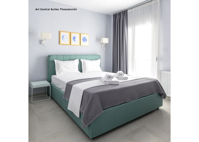 Κρεβάτι με αποθηκευτικό χώρο Nextdeco Soho γαλάζιο Υ110x200x160εκ. Κρεβάτι με αποθηκευτικό χώρο Nextdeco Soho γαλάζιο Υ110x200x160εκ.