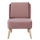 Πολυθρόνα Nextdeco London ροζ Υ82x61x75εκ. Πολυθρόνα Nextdeco London ροζ Υ82x61x75εκ.