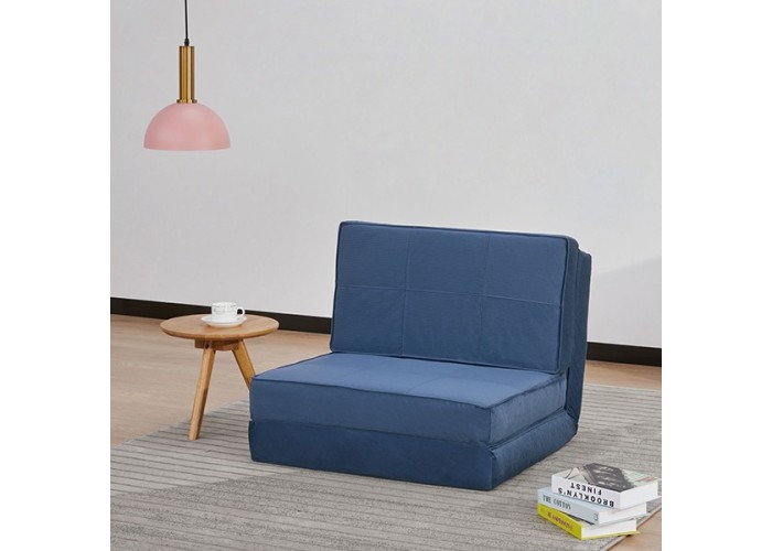 Πολυθρόνα κρεβάτι Nextdeco Flex μπλε Υ62x74x80εκ. Πολυθρόνα κρεβάτι Nextdeco Flex μπλε Υ62x74x80εκ.