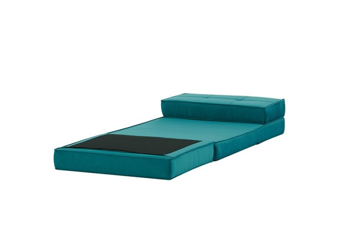 Πολυθρόνα κρεβάτι Nextdeco Flex πετρόλ Υ62x74x80εκ. Πολυθρόνα κρεβάτι Nextdeco Flex πετρόλ Υ62x74x80εκ.