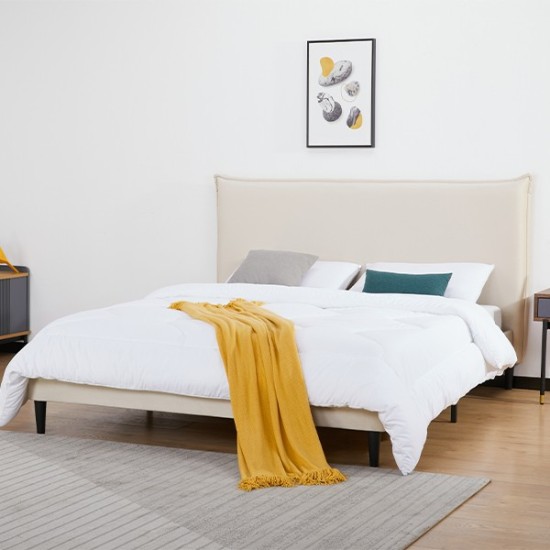 Κρεβάτι διπλό Nextdeco Osaka λευκό 160x200xY90εκ. Κρεβάτι διπλό Nextdeco Osaka λευκό 160x200xY90εκ.