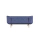 Καναπές κρεβάτι τριθέσιος Nextdeco NewYork denim Υ83x196x90εκ.