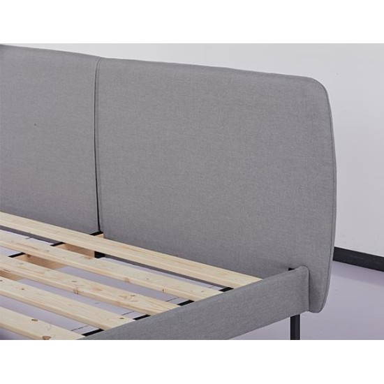 Κρεβάτι διπλό Nextdeco Jakarta khaki 160x200xY61εκ. Κρεβάτι διπλό Nextdeco Jakarta khaki 160x200xY61εκ.