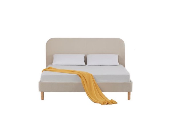 Κρεβάτι διπλό Nextdeco Manila beige 160x200xY87εκ. Κρεβάτι διπλό Nextdeco Manila beige 160x200xY87εκ.
