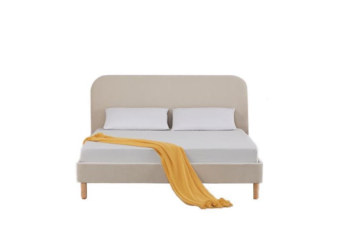 Κρεβάτι διπλό Nextdeco Manila beige 160x200xY87εκ. Κρεβάτι διπλό Nextdeco Manila beige 160x200xY87εκ.