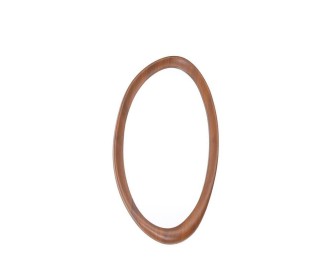 Καθρέφτης επιτοίχιος Nextdeco 81x45εκ. πλαίσιο MDF - PVC σκούρο χρώμα Καθρέφτης επιτοίχιος Nextdeco 81x45εκ. πλαίσιο MDF - PVC σκούρο χρώμα