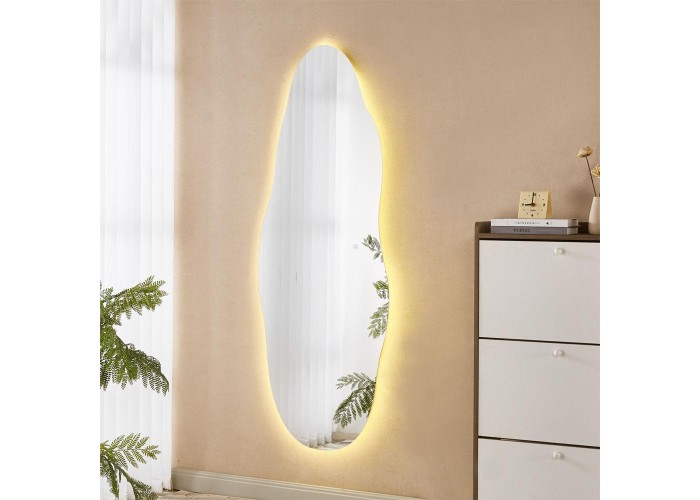 Καθρέφτης ολόσωμος  Nextdeco LED 160x60εκ. οβάλ