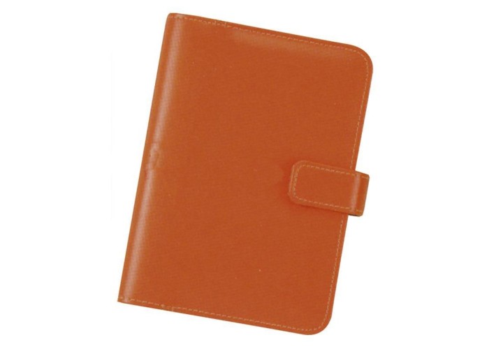 Organizer σημειωματάριο δερμάτινο καφέ 15x11εκ.