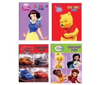 Disney colouring fun 4σχέδια 21x29εκ. 32φύλ. Disney colouring fun 4σχέδια 21x29εκ. 32φύλ.
