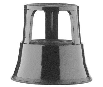 Μεταλλικό σκαμπό-σκαλοπάτι με ρόδες, γκρι Υ43xØ29x45εκ. Μεταλλικό σκαμπό-σκαλοπάτι με ρόδες, γκρι Υ43xØ29x45εκ.